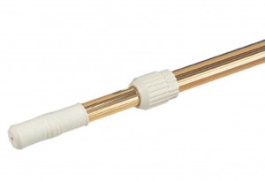 0.8mm Ridged Telescopic Pole (Gold)